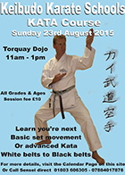 Keibudo Karate Kata Course Jun 2015