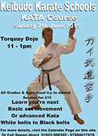 Keibudo Karate Kata Course Jun 2015
